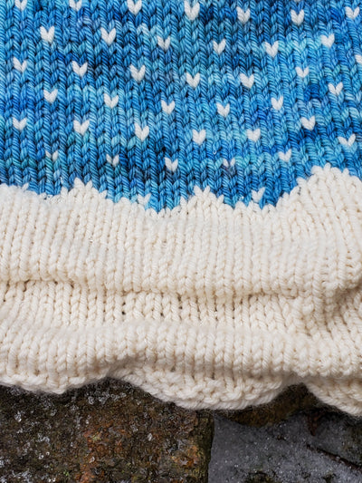 Hills of Snow Cowl Pattern